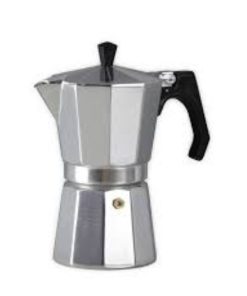 Cafetera italiana aluminio 3 tazas