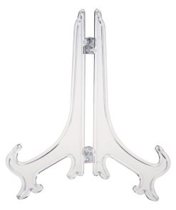 Soporte plástico transparente