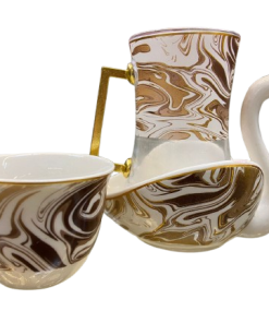 Set de tazas cisne 18 piezas