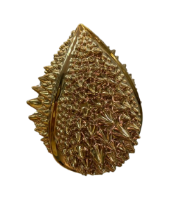 Adorno dorado erizo